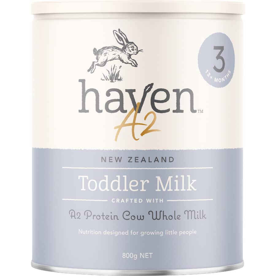 Haven A2 Stage 3 Toddler Milk Drink From 12+ Months 800g