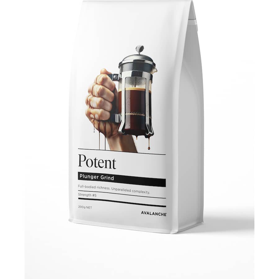 Avalanche Plunger Coffee Potent 200g