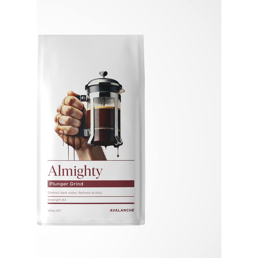 Avalanche Plunger Coffee Almighty 200g