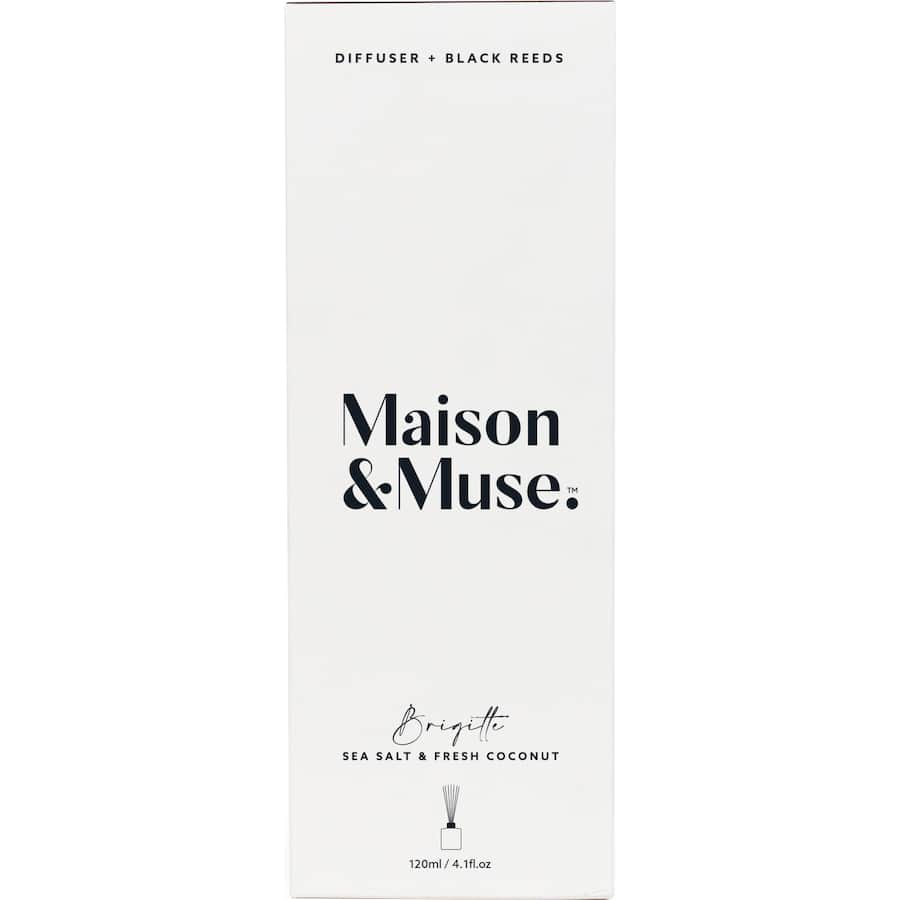 Maison & Muse Reed Diffuser Sea Salt & Fresh Coconut 120mL
