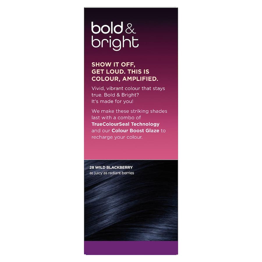 Clairol Bold & Bright Hair Colour Wild Blackberry 28 1pack