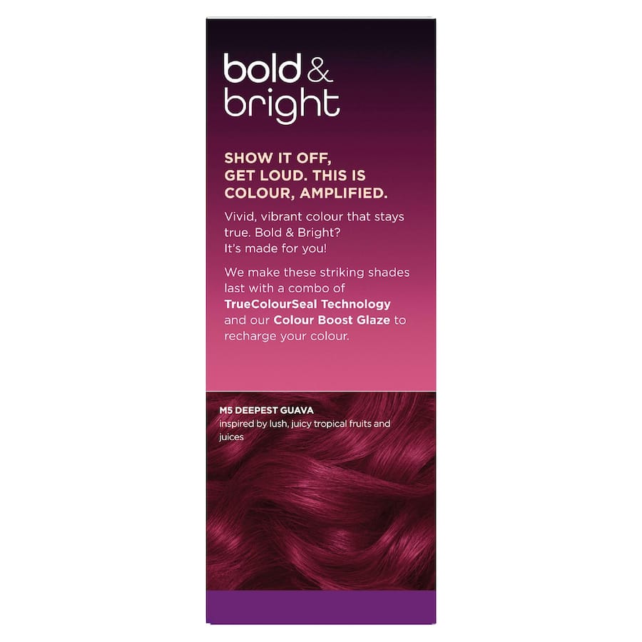 Clairol Bold & Bright Hair Colour Deepest Guava M5 1pack