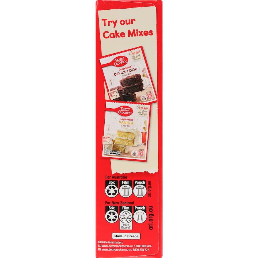 Betty Crocker Cake Mix Red Velvet 450g