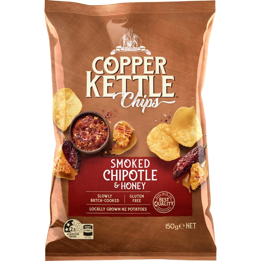 Copper Kettle Chips Smoked Chipotle 150g
