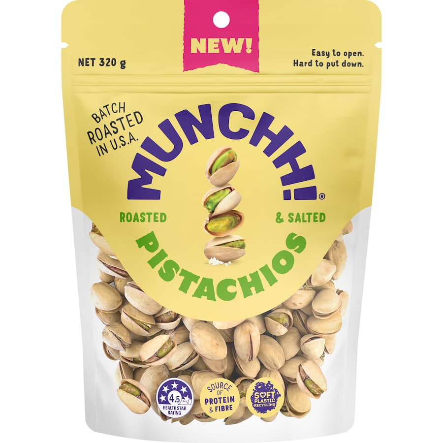 Munchh Pistachios Roasted & Salted 320g
