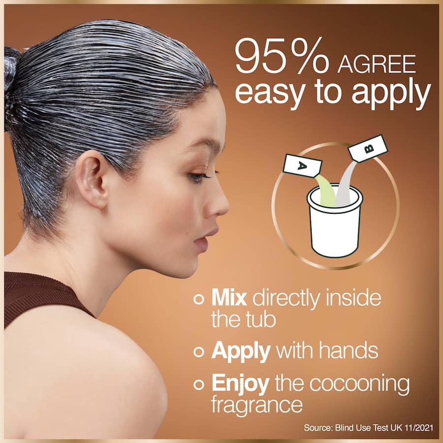 Garnier Good Hair Colour Mochaccino Brown 1pack