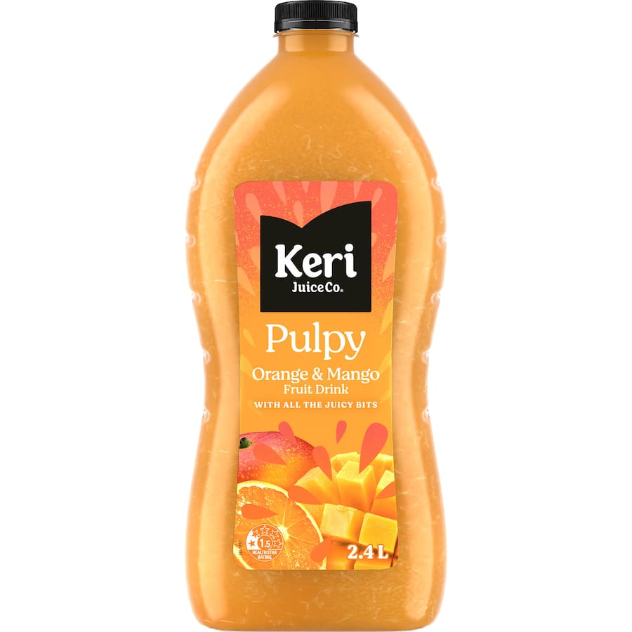 Keri Fruit Drink Pulpy Orange & Mango 2.4L