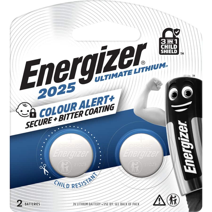 Energizer Ultimate Lithium Batteries 2025 2pack