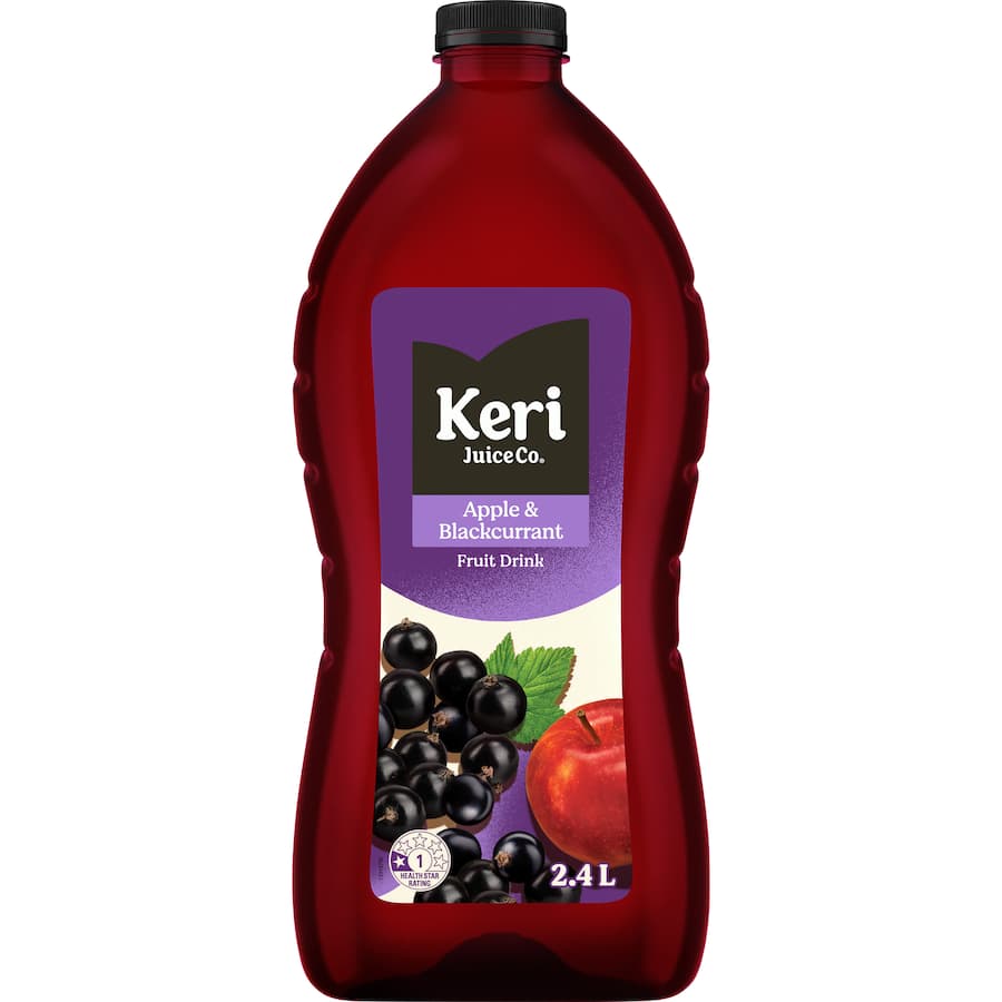 Keri Fruit Drink Apple & Blackcurrant 2.4L