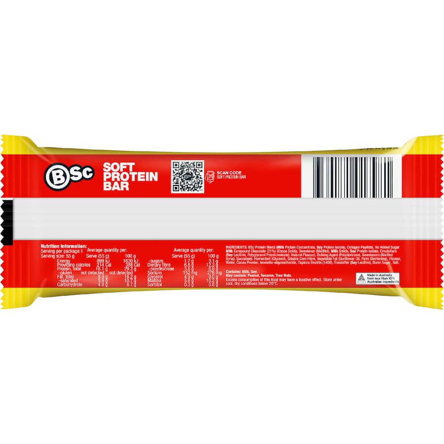 Bsc Protein Bar Banana Choc 55g