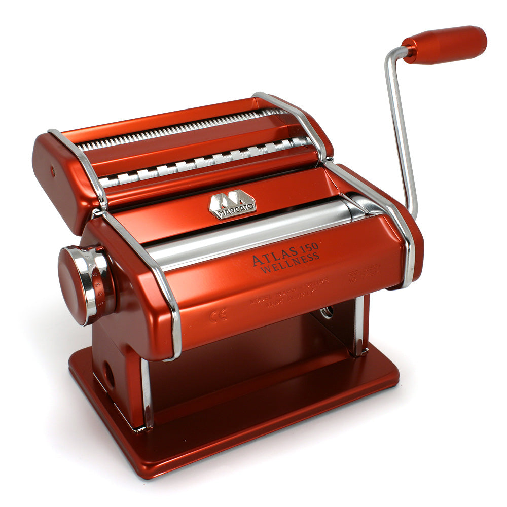 Pasta Machine - Atlas 150 Wellness - Marcato - Red