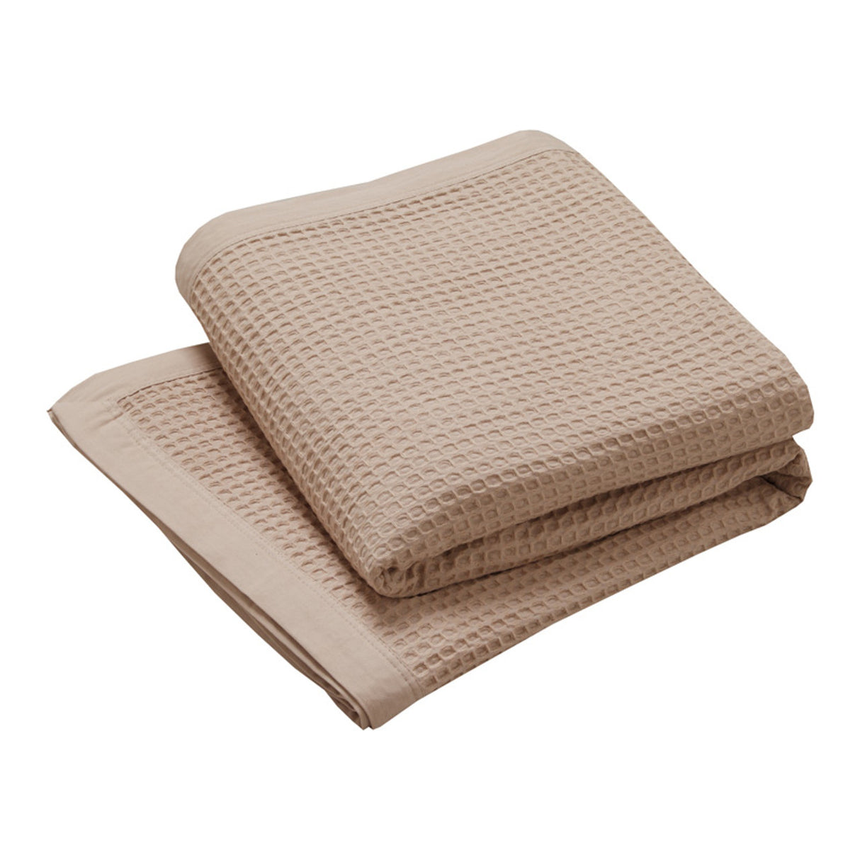 King Single / Double Bed Blanket - Linen Cotton Waffle Blanket