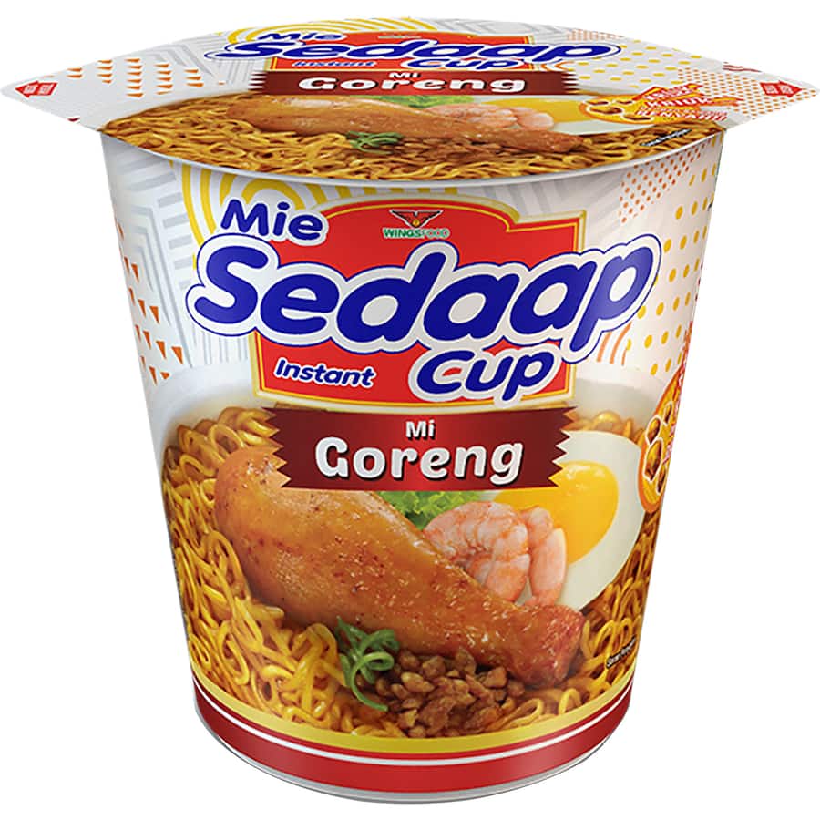 Mie Sedaap Instant Noodles Cup Mi Goreng 81g