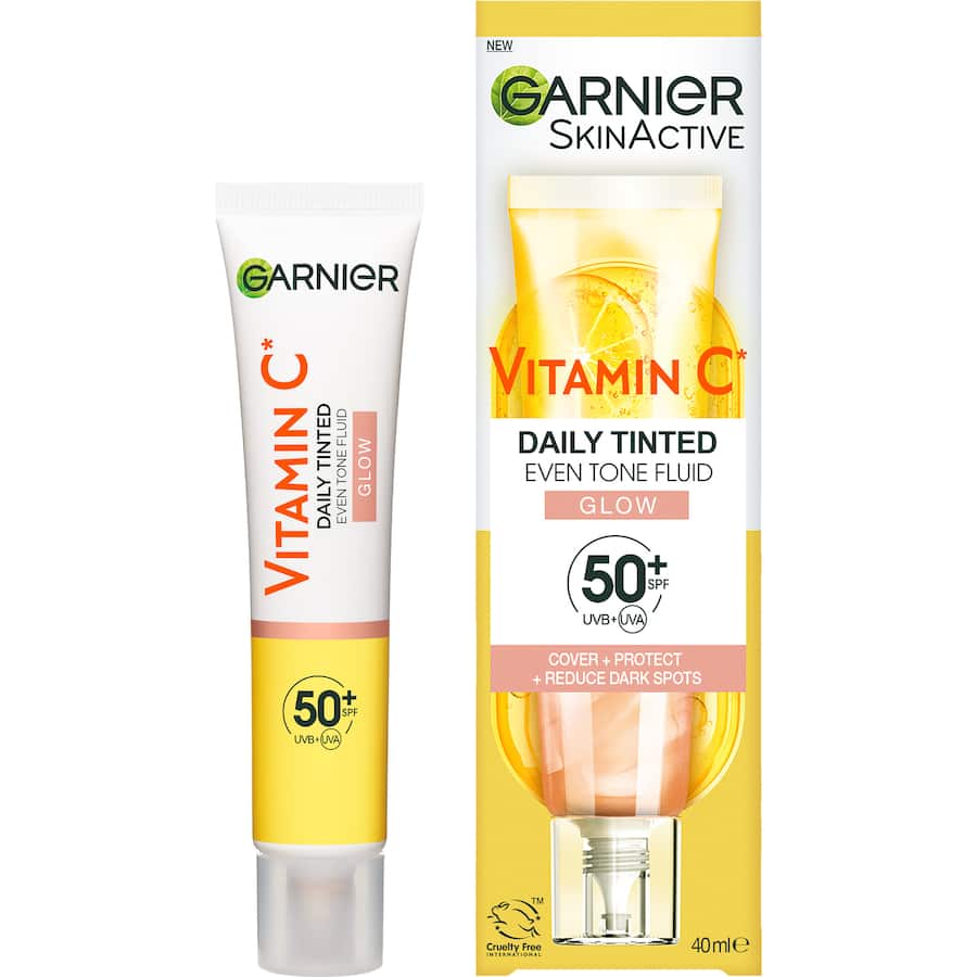 Garnier Vitamin C Daily Tinted Glow Spf 50+ 40mL