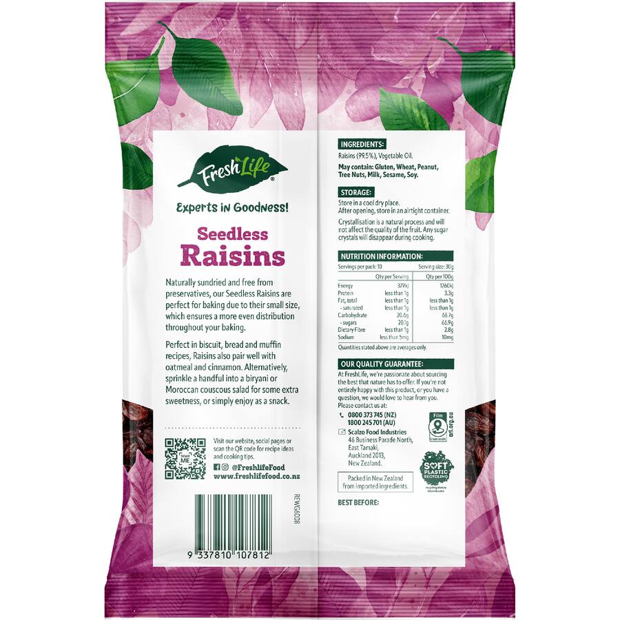 Freshlife Raisins - 300g