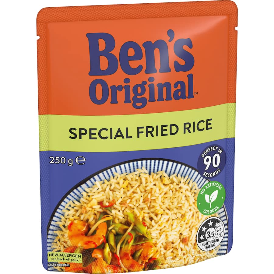 Bens Original Microwave Rice Special Fried Rice 250g