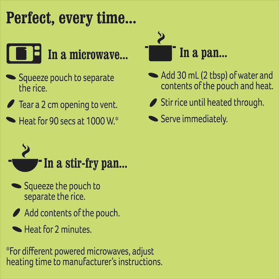 Bens Original Microwave Rice Special Fried Rice 250g