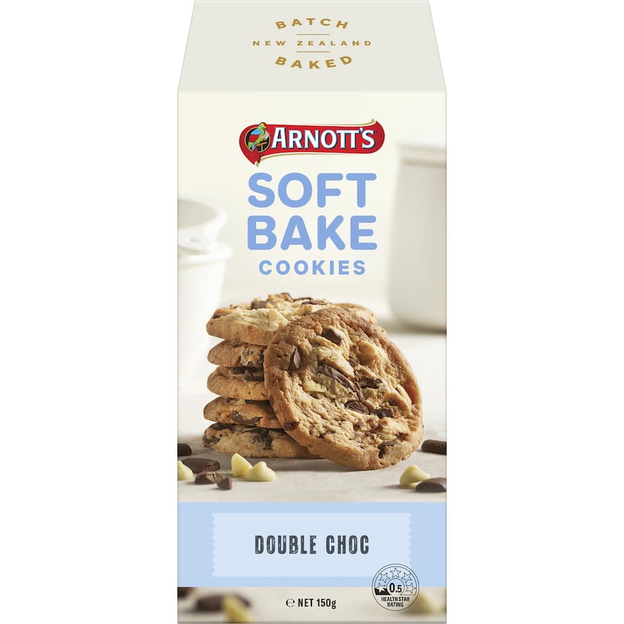 Arnotts Softbake Cookies Double Chocolate 150g