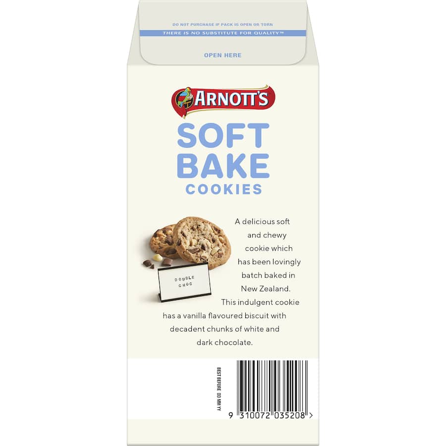 Arnotts Softbake Cookies Double Chocolate 150g