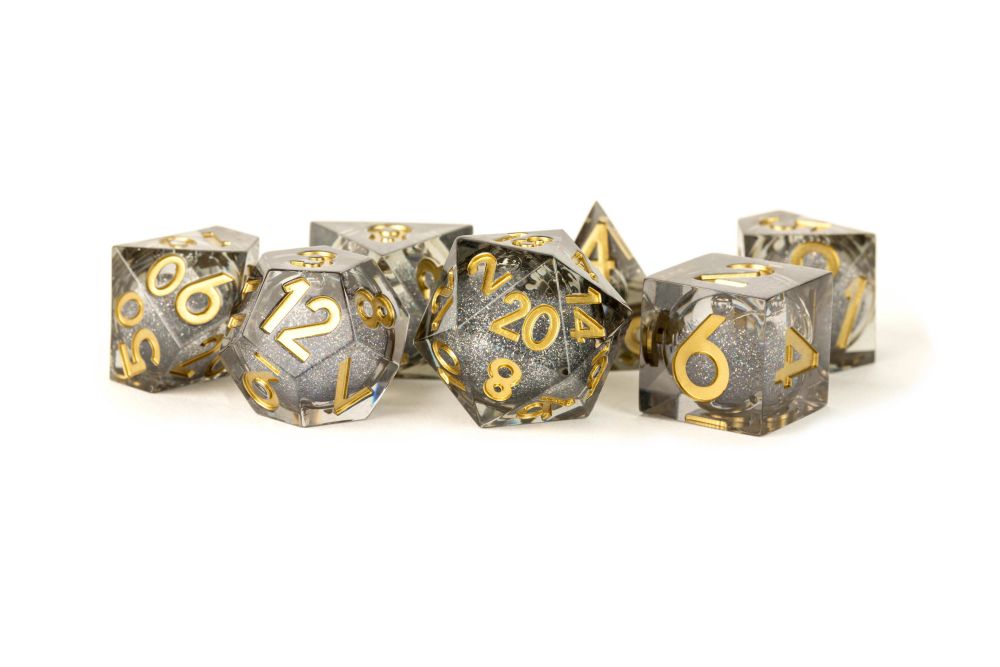 Fanroll: Vanishing Oil Liquid Core Dice Set