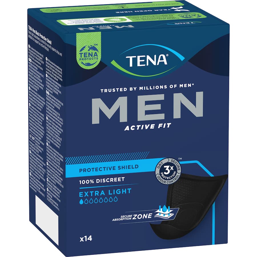 Tena Men Continence Pads Extra Light 14pack