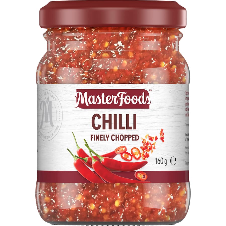 Masterfoods Chilli Finely Chopped Jar 160g