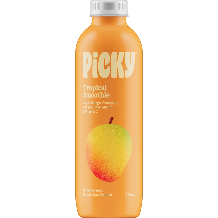 Picky Fruit Drink Tropical Smoothie Bottle 800mL