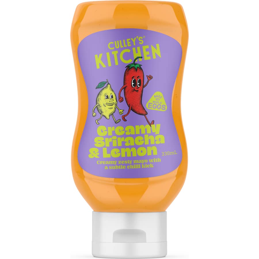 Culley's Mayonnaise Creamy Sriracha & Lemon 330mL