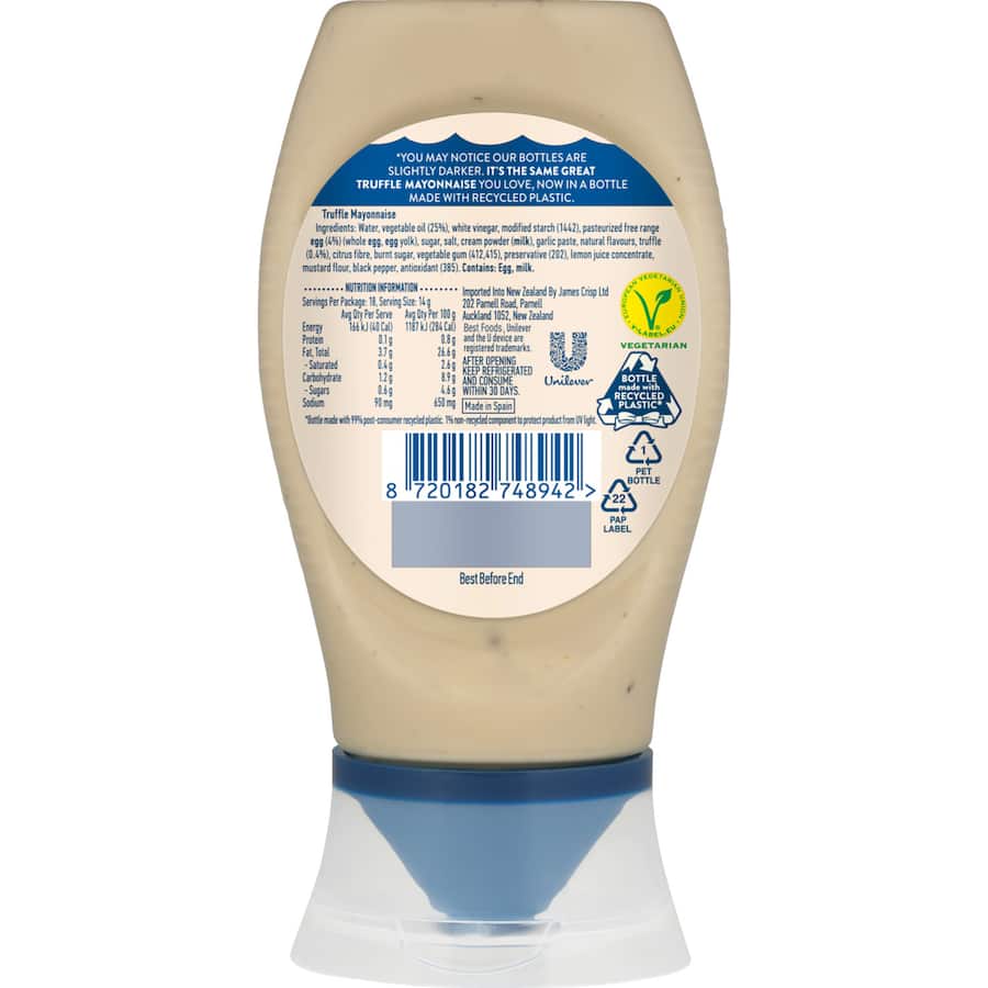 Best Foods Mayonnaise Truffle 250mL