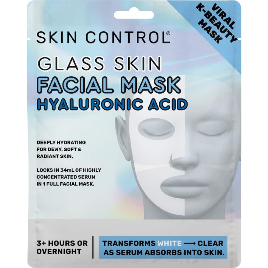 Skin Control Glass Skin Face Mask Hyaluronic Acid