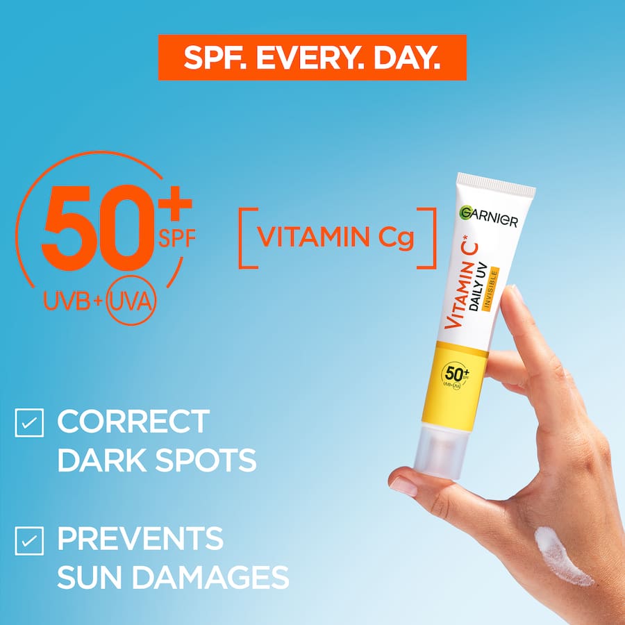 Garnier Vitamin C Daily Uv Invisible Spf 50+ 40mL