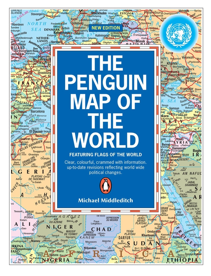 The Penguin Map Of The World