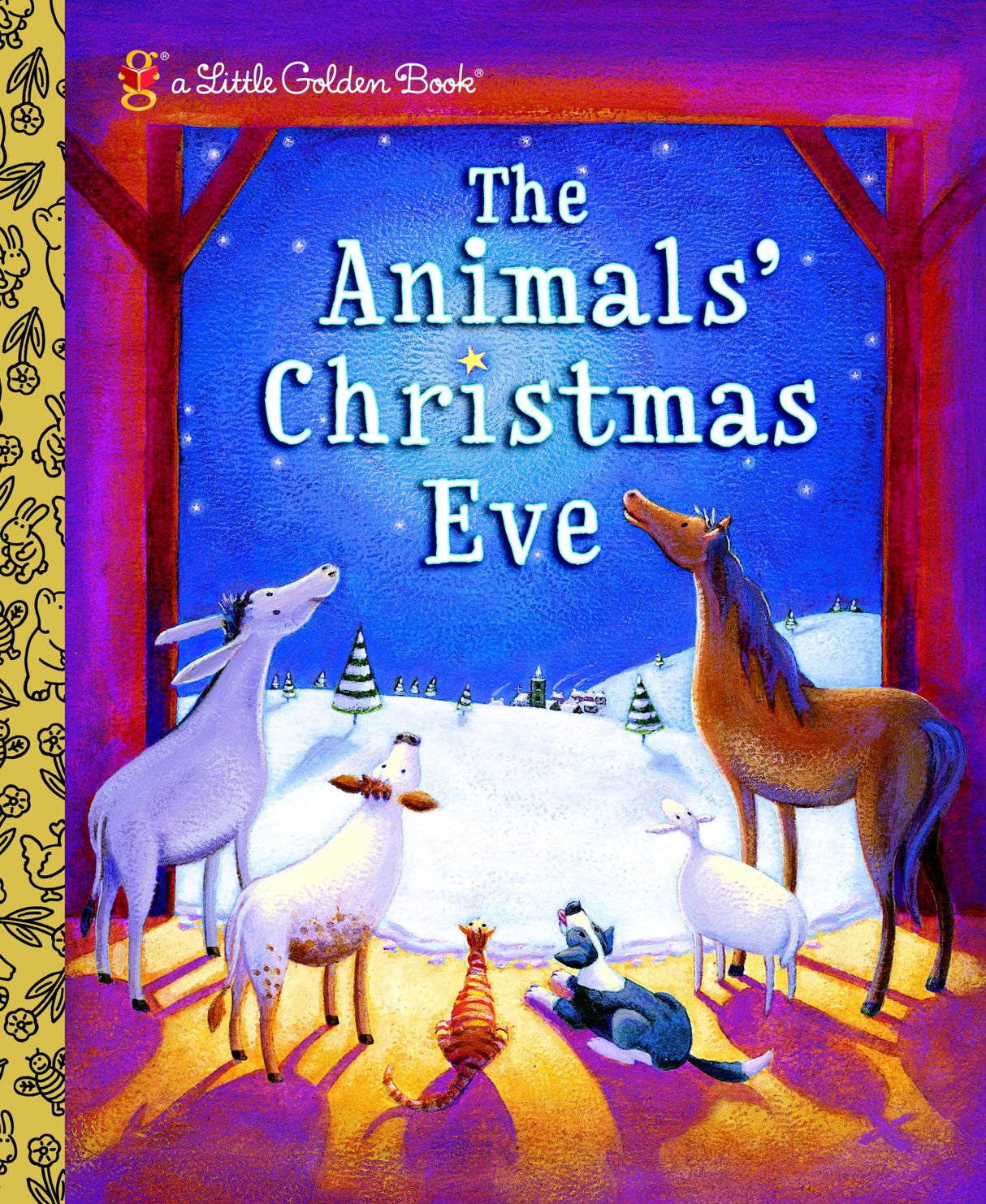 Little Golden Book - The Animals' Christmas Eve