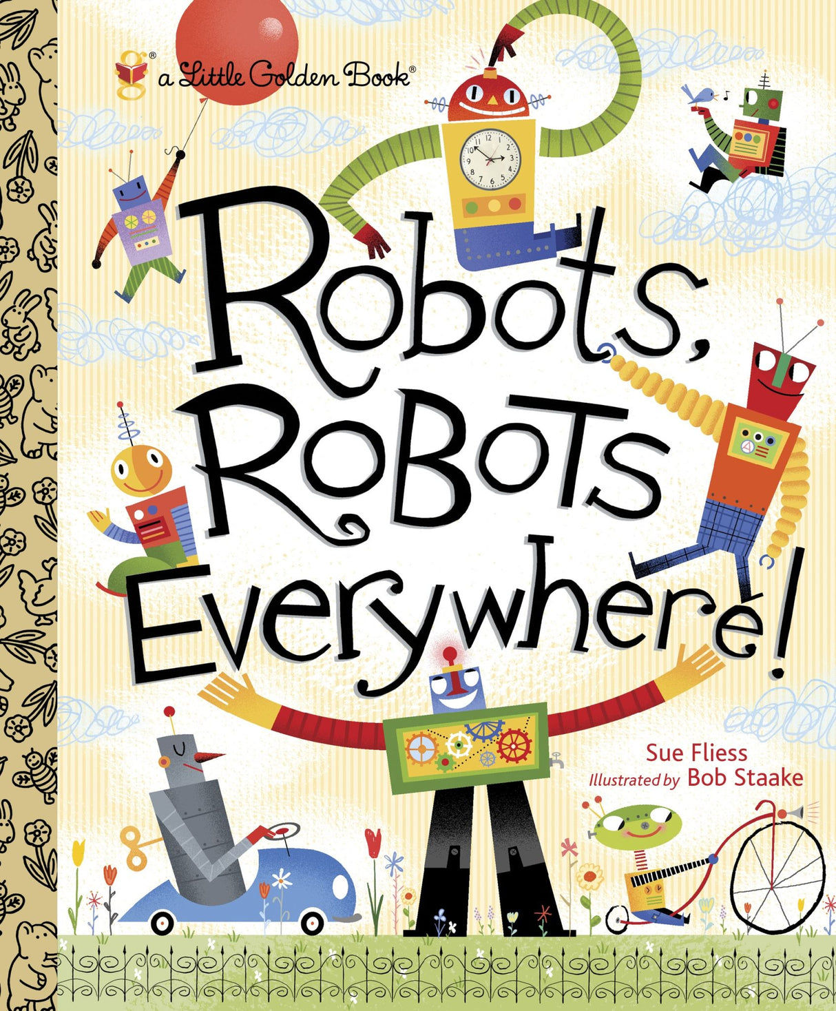 Little Golden Book - Robots, Robots Everywhere!