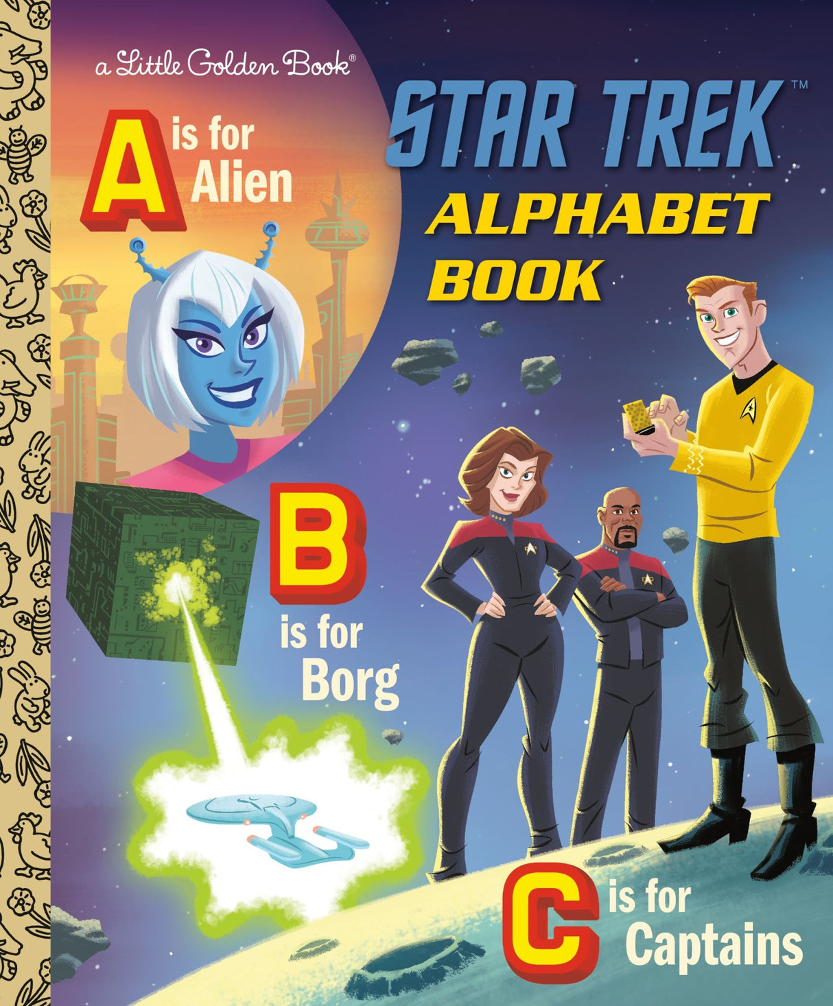 Little Golden Book - The Star Trek ABC Book (Star Trek)