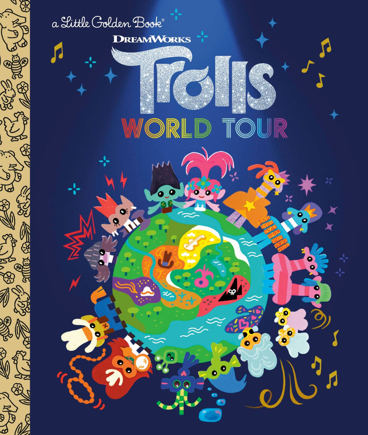 Little Golden Book - Trolls World Tour Little Golden Book - (DreamWorks Trolls World Tour)