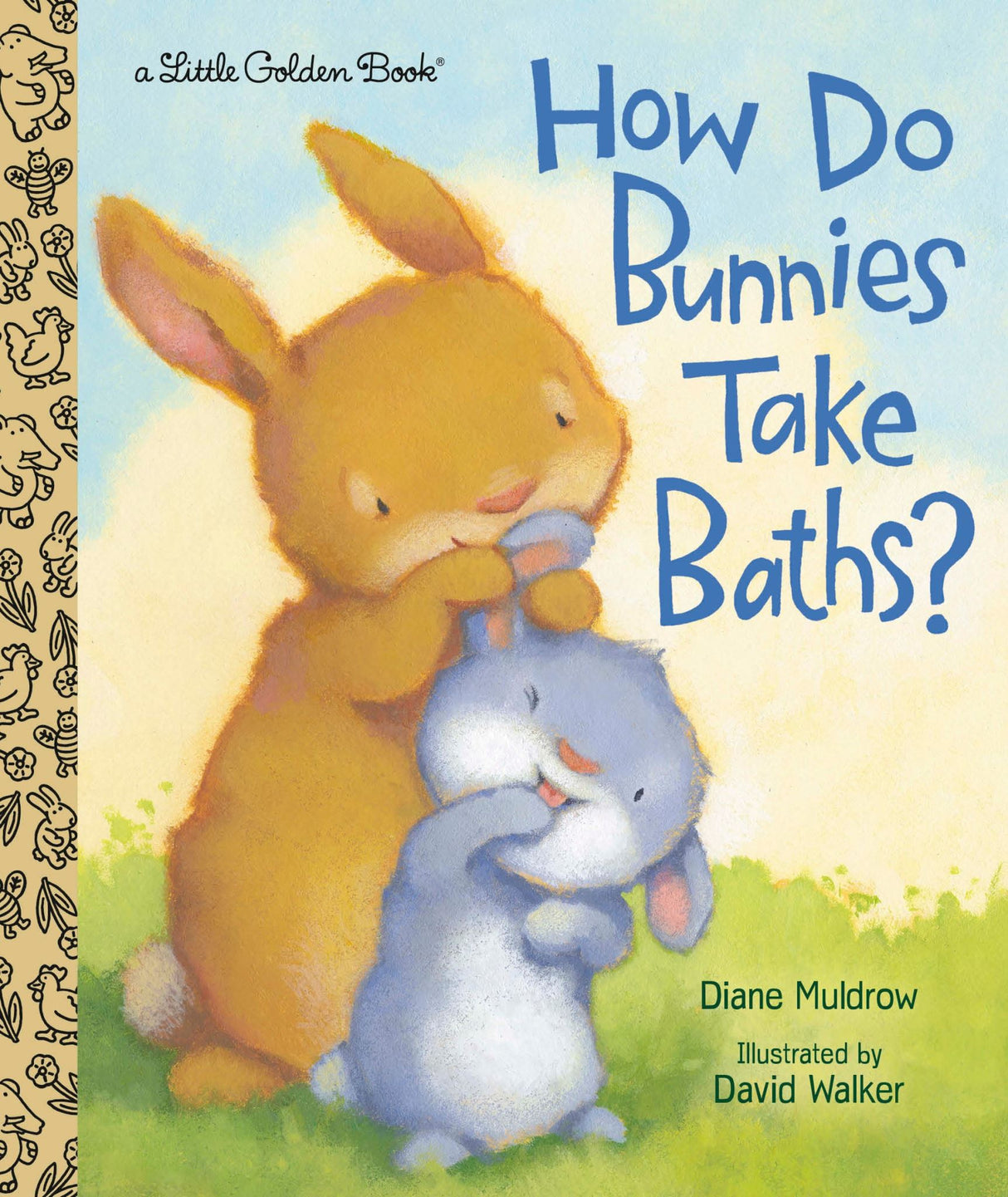 Little Golden Book - How Do Bunnies Take Baths?