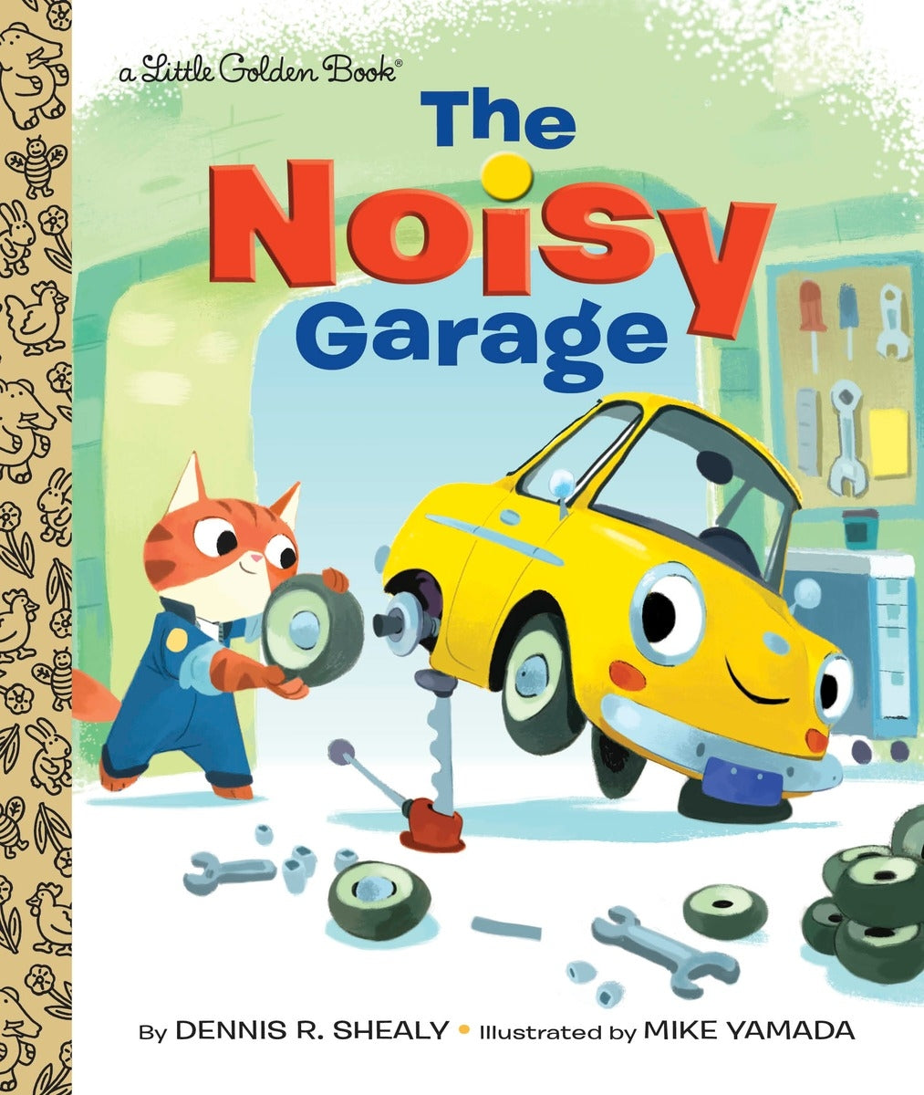 Little Golden Book - The Noisy Garage