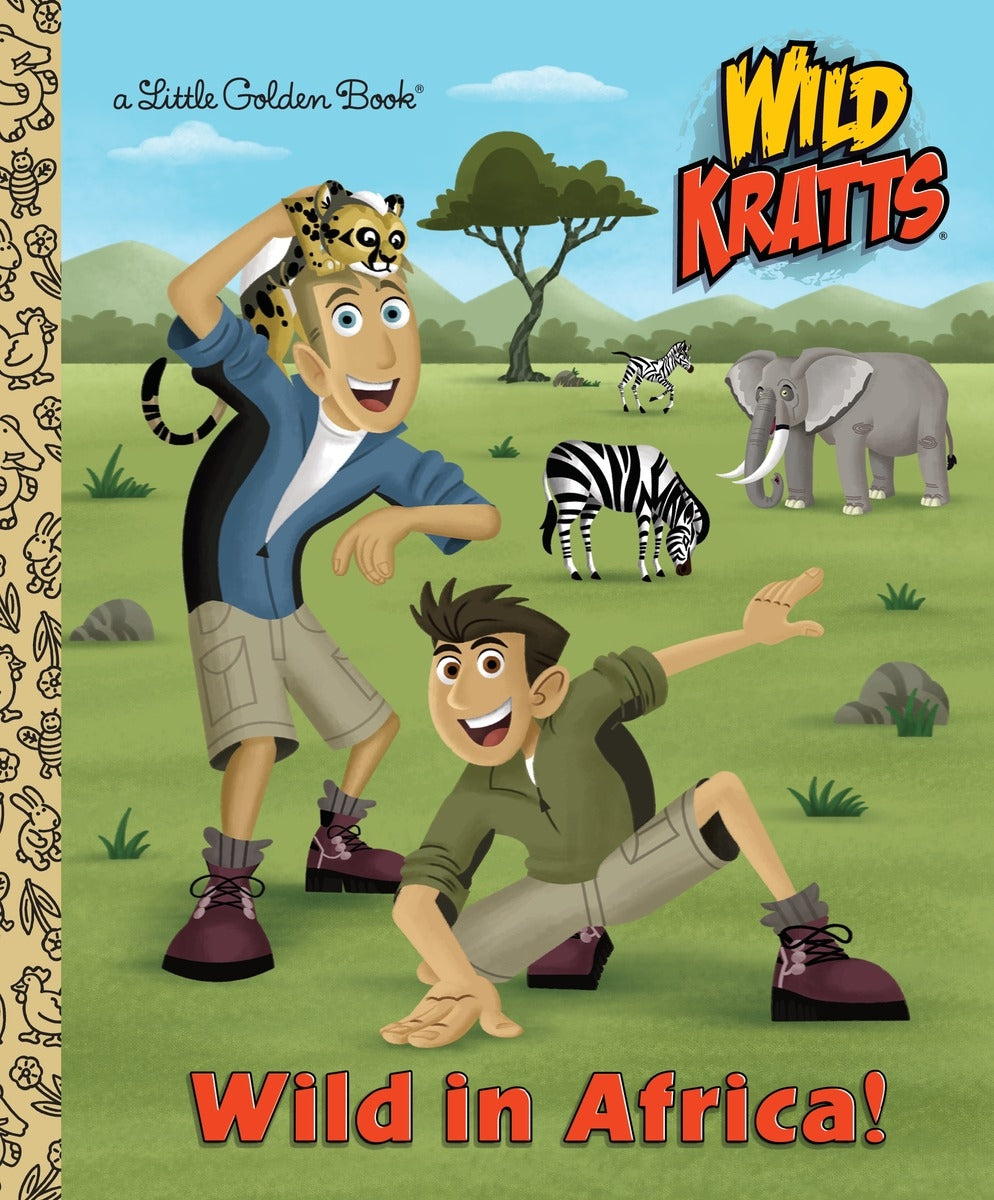 Little Golden Book - Wild In Africa! (Wild Kratts)
