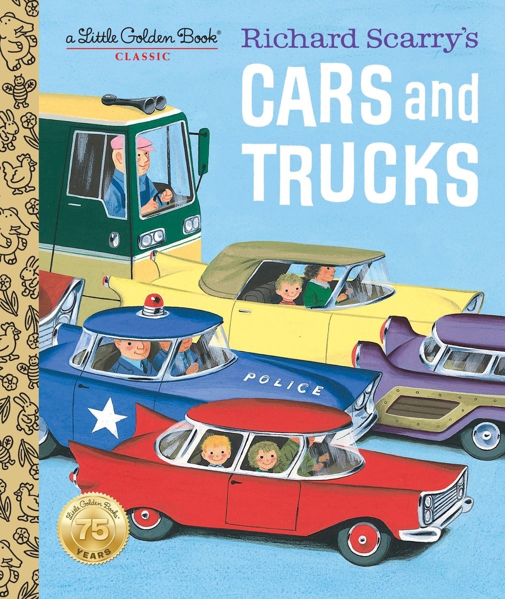 Little Golden Book - Richard Scarry's Cars And Trucks