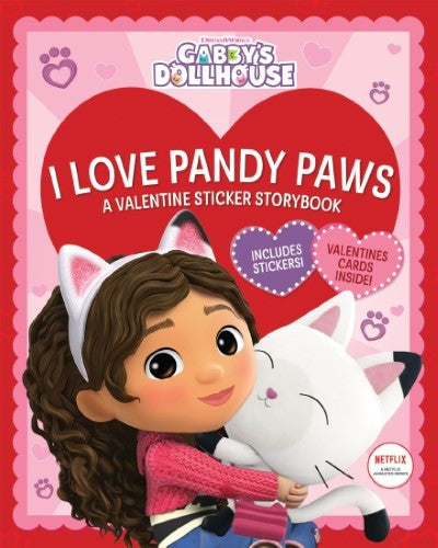I Love Pandy Paws: A Valentine Sticker Storybook (DreamWorks: Gabby's Dollhouse)