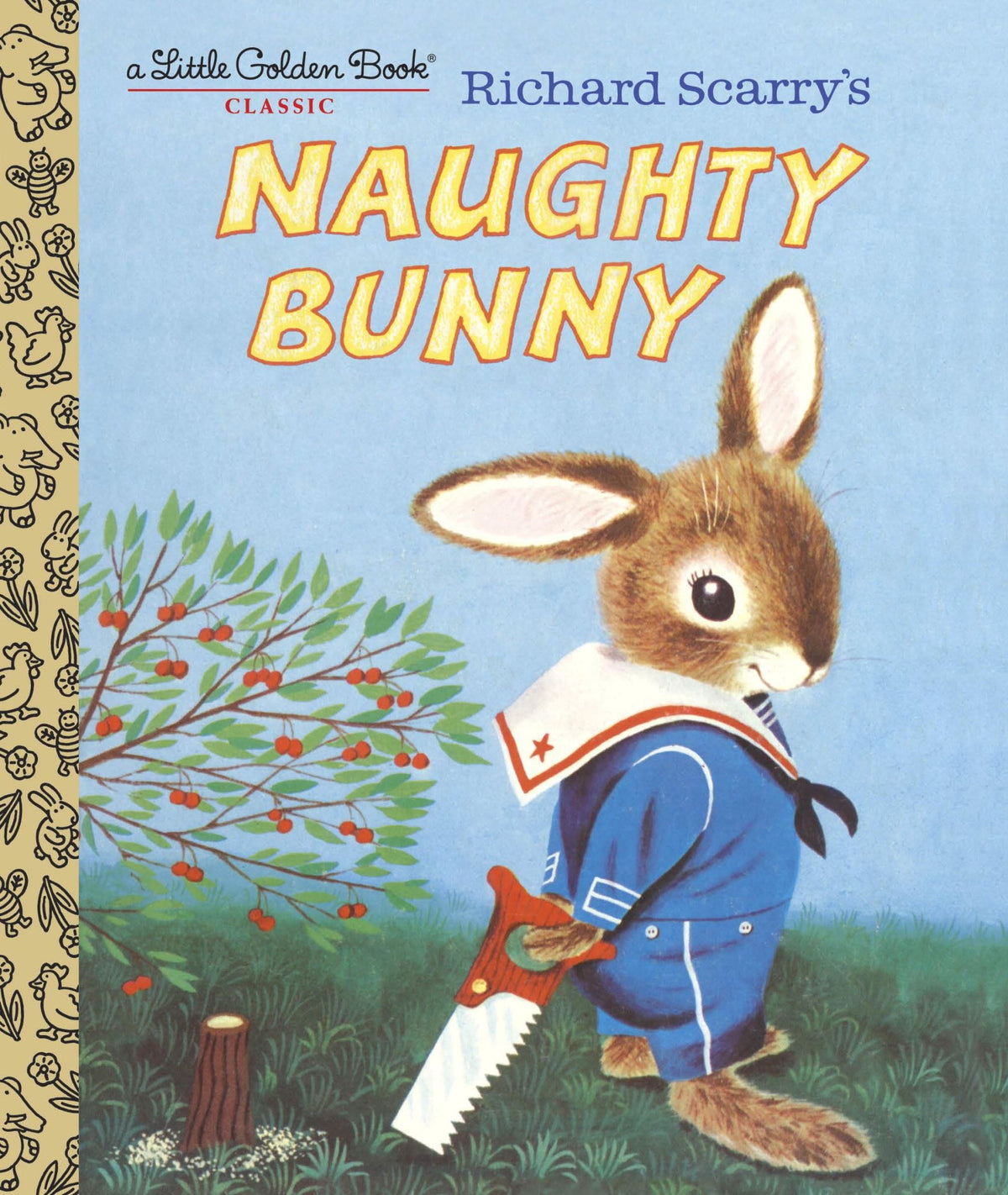 Little Golden Book - Richard Scarry's Naughty Bunny