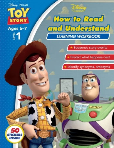 Disney Toy Story: How to Read and Understand Learning Workbook Level 1