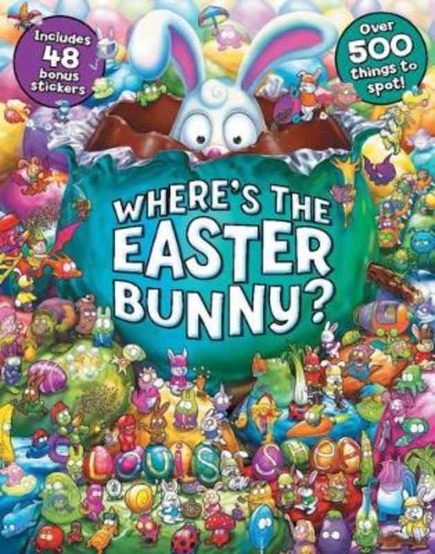 Whimsical hardback picture book following the lost Easter Bunny through magical lands filled with treats and adventures.