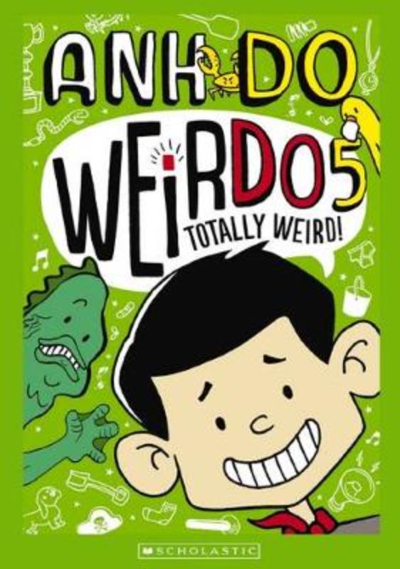 Cover of "Totally Weird! (Weirdo #5)" featuring Weir and Hans Some in a humorous camp challenge.