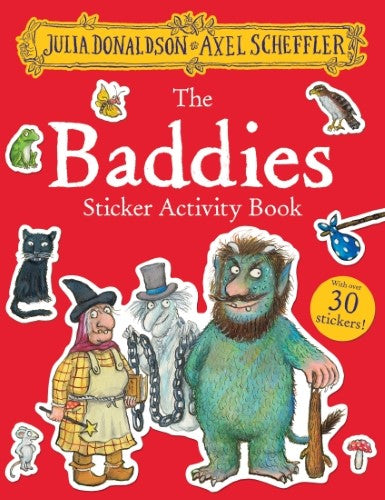 The Baddies: Sticker Activity Book