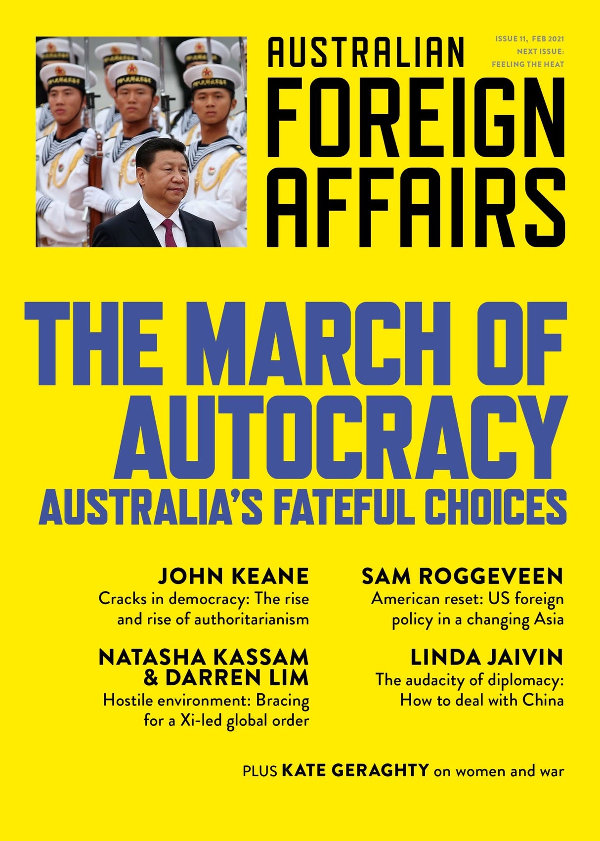 The March of Autocracy; Australia's Fateful Choices; Australian Foreign Affairs