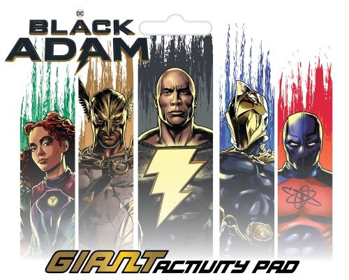 Black Adam: Giant Activity Pad (DC Comics)