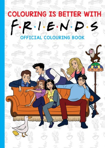 Colouring Is Better With Friends: Official Colouring Book #2 (Warner Bros.)