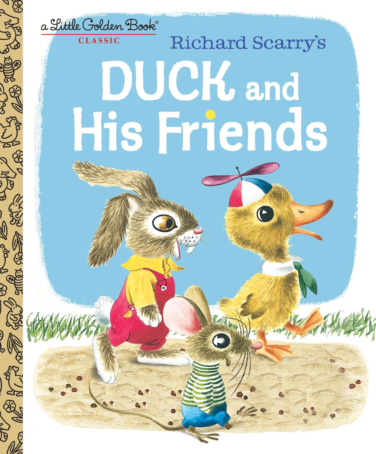 Little Golden Book - Duck And His Friends